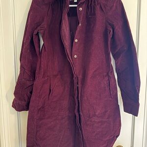 Fat Face Deep Burgundy corduroy dress